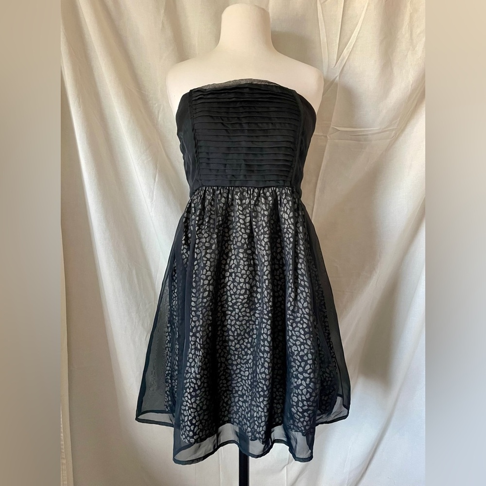 Ya Los Angeles Brooklyn Boutique Strapless Mini Dress sz L